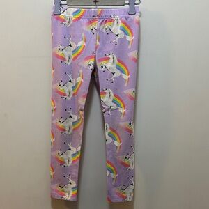 Carter's Purple Unicorn 🦄 and Rainbow 🌈 Leggings Size 4